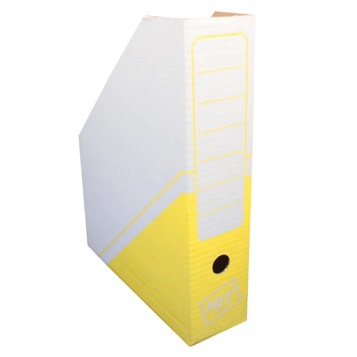 Hauptproduktbild Archivní box s potiskem 32,5x25,5x7,5 cm - žlutá