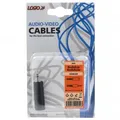 Audio Adapter, 0, Stereo, schwarz, Logo, Blister