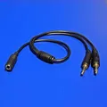 Audio Verteiler, + Gel-Mauspad, 0, Stereo, schwarz