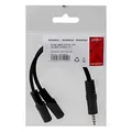 Weiteres Produktbild Audio Adapter, + Gel-Mauspad, 0.2, Stereo, schwarz, Logo