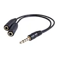 Audio Adapter, + Gel-Mauspad, 0.2, Stereo, schwarz