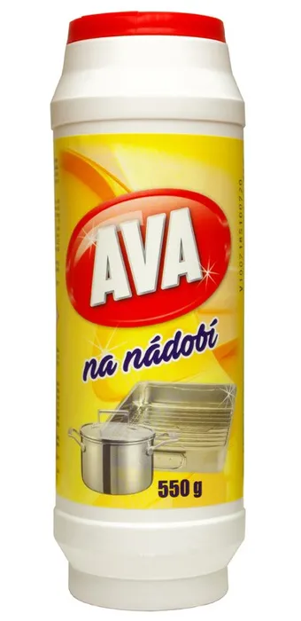 Hauptproduktbild Ava Na nádobí čisticí prášek na čištění běžného kuchyňského nádobí 550 g