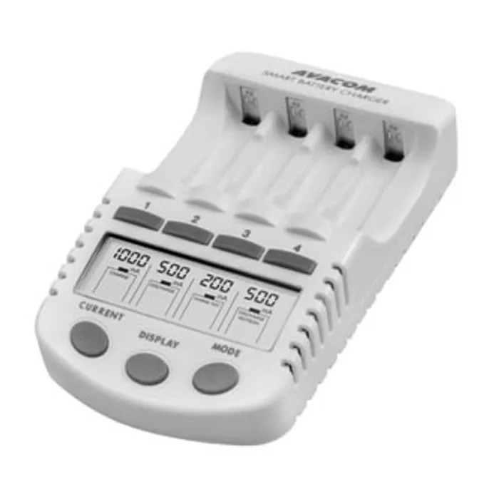 Hauptproduktbild Avacom, Inteligentní nabíječka, JVL-505, na 4 ks AA/AAA, NiMH, Ni-Cd, 220V (el.síť), nabí