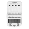 Avacom, Inteligentes Ladegerät, JVL-505, für 4 Stk AA/AAA, NiMH, Ni-Cd, 220V (el.síť), Ladung der einzelnen Zellen