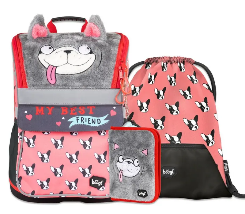 Hauptproduktbild BAAGL SET 3 Zippy Doggie: aktovka, penál, sáček