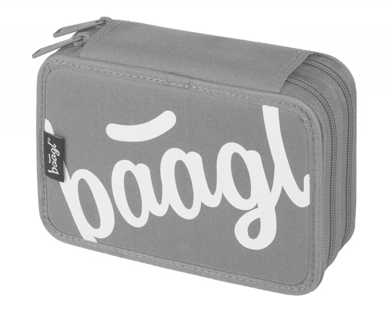 Hauptproduktbild BAAGL Školní penál dvoupatrový Logo růžový