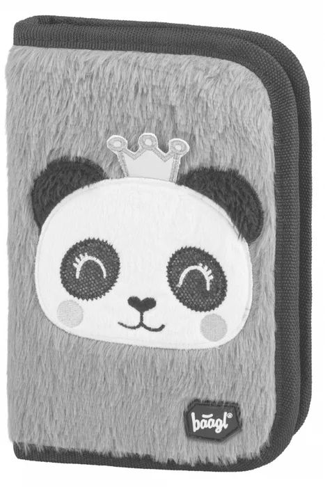 Hauptproduktbild BAAGL Školní penál klasik dvě chlopně Panda