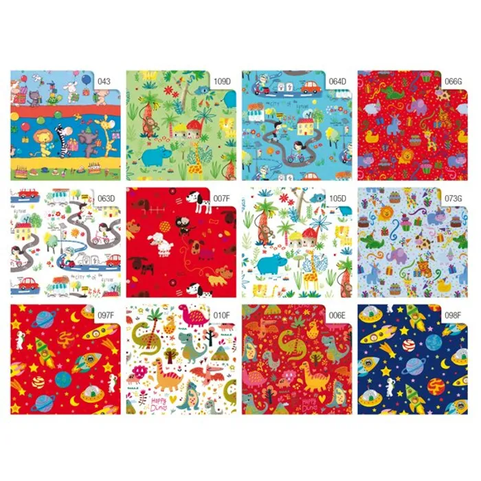 Hauptproduktbild Balicí papír Bimbi 2 x 0,7 m, mix barev
