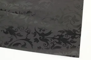Balící papír Standard 70x100cm černý květ