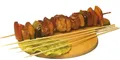 Weiteres Produktbild Schaschlikspieß aus Bambus (FSC 100%) durchmesser 5mm x 40cm [100 St.]