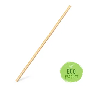 Zuckerwattestab aus Bambus (FSC 100%) 4 x 4 mm x 40cm [100 St.]