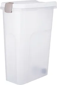 Barrel, luftdichter Behälter 40 l/27 × 61 × 45 cm, transparent/weiß
