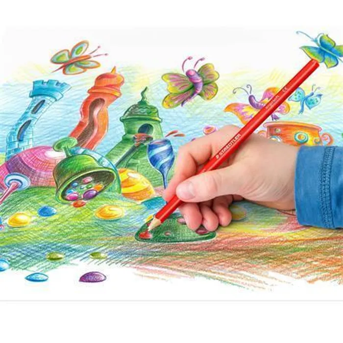 Hauptproduktbild Barevné pastelky "Ergo Soft", 12 barev, trojhranná, STAEDTLER