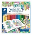 Buntstifte "Noris Club", Johanna Basford limitierte Edition, Set, sechseckig, STAEDTLER