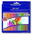 Buntstifte "Noris Club", Set, 24 Farben, dreikantig, STAEDTLER