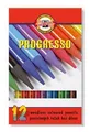 Buntstifte „Progresso 8756/12“, 12 Stück, ohne Holz, KOH-I-NOOR