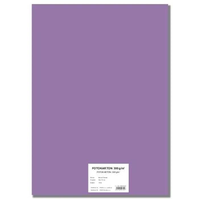 Hauptproduktbild Barevný karton EXTRA 300g 50x70cm fialový [10 listů]