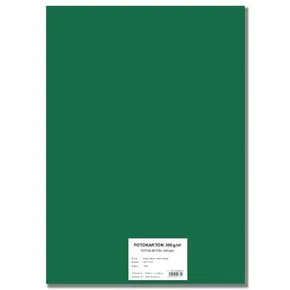 Barevný karton EXTRA 300g 50x70cm tmavě zelený [10 listů]