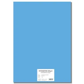 Buntkarton EXTRA 300g A4 Hellblau [10 Blatt]