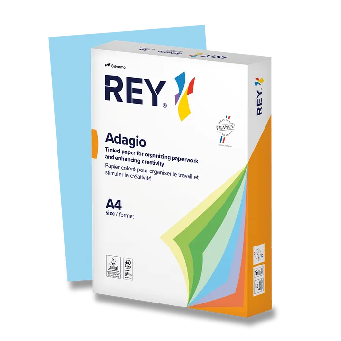 Hauptproduktbild Barevný papír Rey Adagio modrý