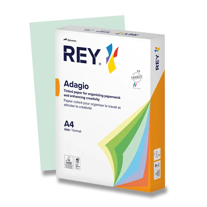 Hauptproduktbild Barevný papír Rey Adagio zelený