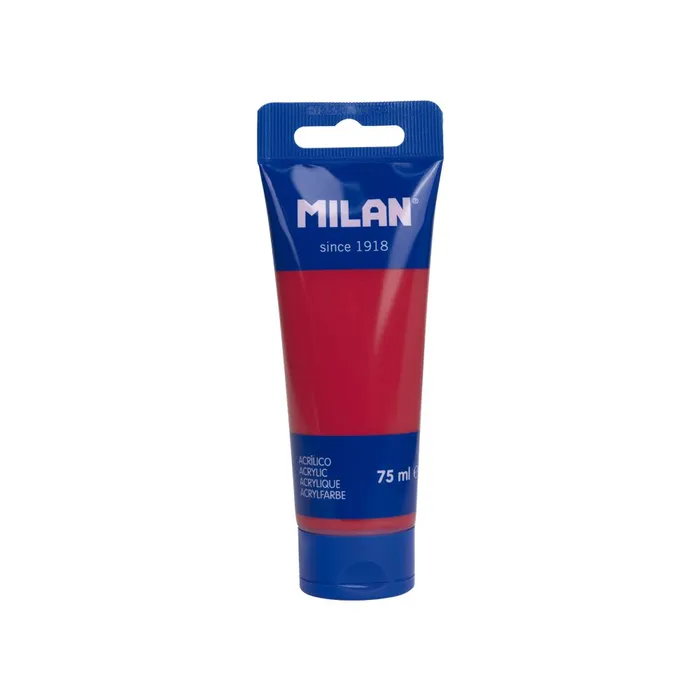 Hauptproduktbild Barva akrylová MILAN 75 ml - červená karmínová
