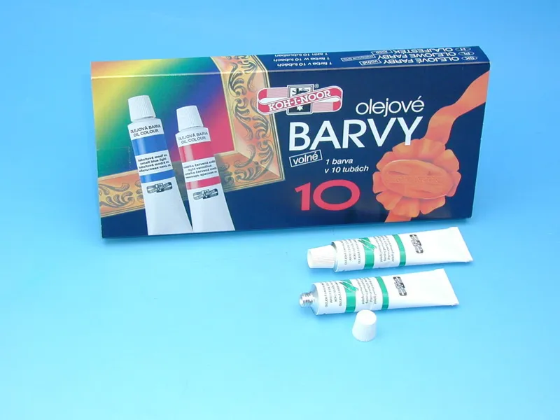 Hauptproduktbild Barva olejová umělecká 16ml zeleň ohnivá 161516