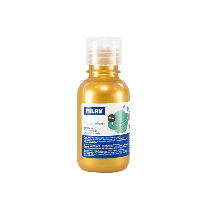 Hauptproduktbild Barva temperové 125ml metalická zlatá