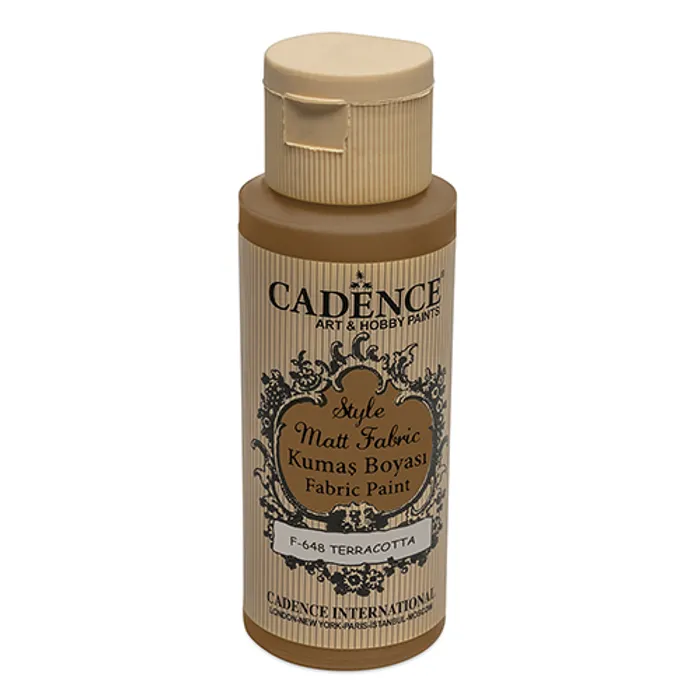 Hauptproduktbild Barvy na textil Cadence Style Matt cihlová, 59 ml
