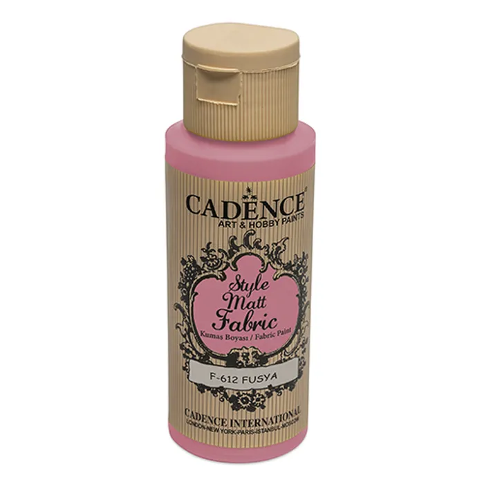 Hauptproduktbild Barvy na textil Cadence Style Matt cyklaménová, 59 ml