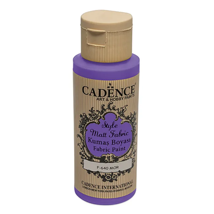 Hauptproduktbild Barvy na textil Cadence Style Matt fialová, 59 ml
