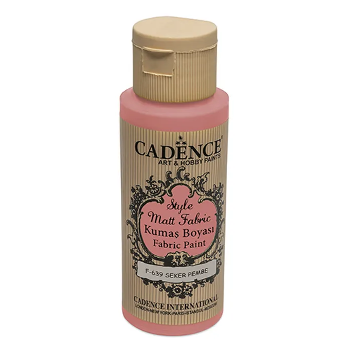 Hauptproduktbild Barvy na textil Cadence Style Matt růžová, 59 ml