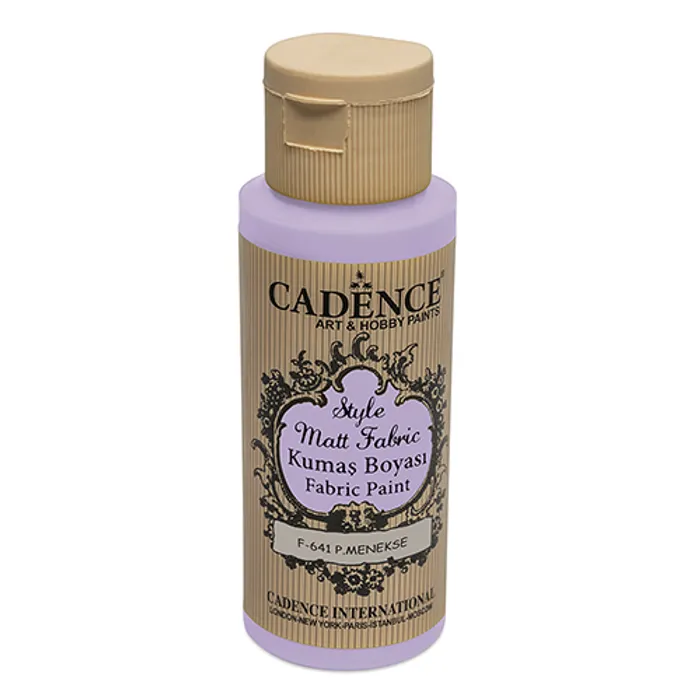 Hauptproduktbild Barvy na textil Cadence Style Matt sv. fialová, 59 ml
