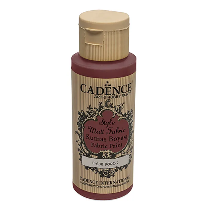 Hauptproduktbild Barvy na textil Cadence Style Matt vínová, 59 ml