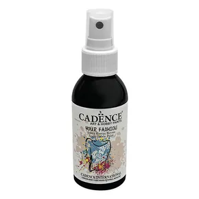 Cadence Your Fashion Stofffarbe, Schwarz, 100 ml