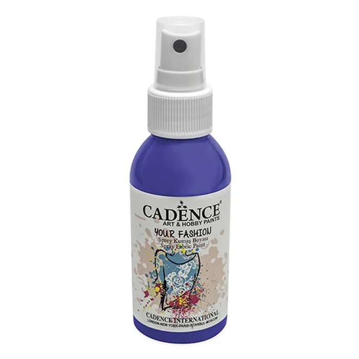 Hauptproduktbild Barvy na textil Cadence Your Fashion, modrá, 100 ml
