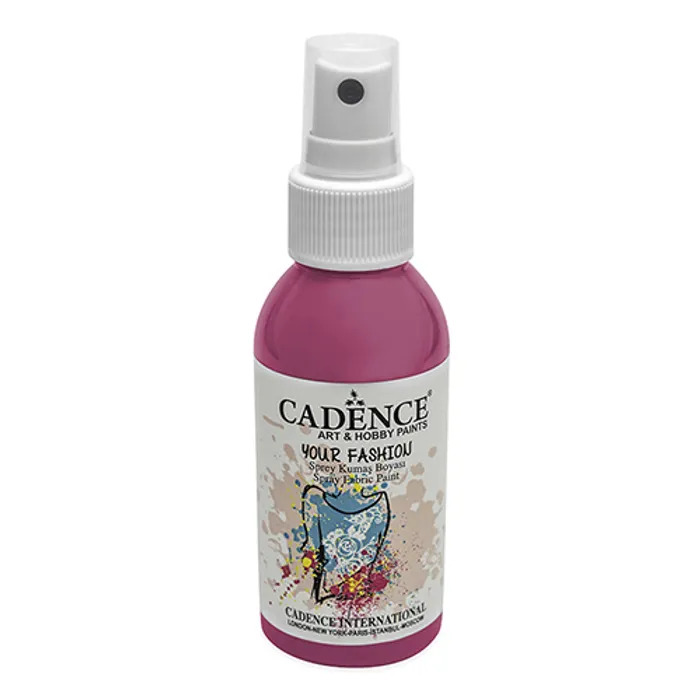 Hauptproduktbild Barvy na textil Cadence Your Fashion, růžová, 100 ml