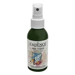 Cadence Your Fashion Stofffarbe, Dunkelgrün, 100 ml