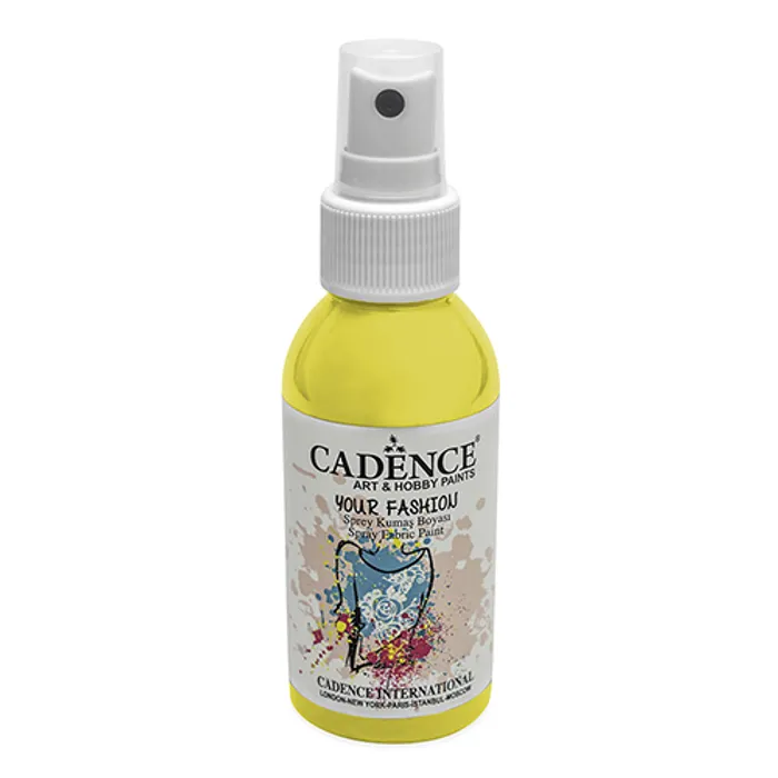 Hauptproduktbild Barvy na textil Cadence Your Fashion, žlutá, 100 ml