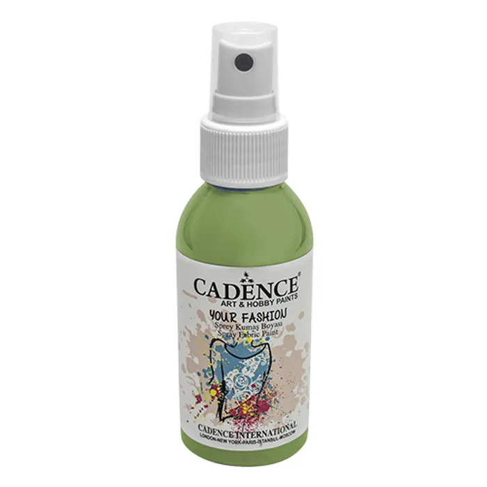 Hauptproduktbild Barvy na textil Cadence Your Fashion, žlutozelená, 100 ml