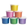 Wasserfingerfarben MILAN – 6 Metallic-Farben, 100 ml