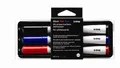 Whiteboard-Radierer, Filz, inkl. 3 Marker, 17x7x3cm