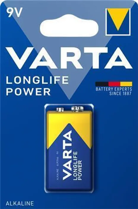 Hauptproduktbild Baterie, 9V, 1 ks, VARTA "High Energy"
