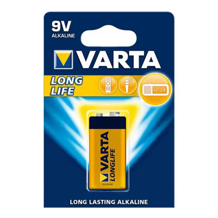 Hauptproduktbild Baterie, 9V, 1 ks,VARTA "Longlife Extra"