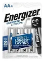 Batterie, AA (Bleistift), 4 Stück, Lithium, ENERGIZER Ultimate Lithium