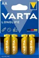 Batterie, AA (Bleistift), 4 Stück, VARTA Longlife Extra