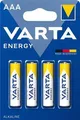Batterie, AAA (Mikrostift), 4 Stück pro Packung, VARTA „Energy“