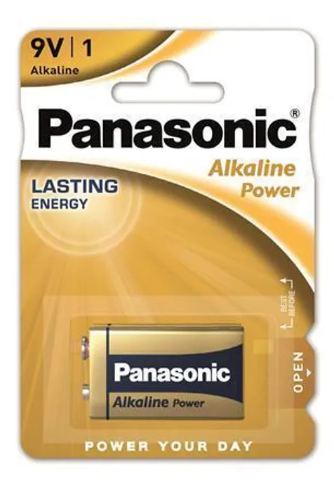 Hauptproduktbild Baterie "Alkaline power", 9V, 1 ks, PANASONIC
