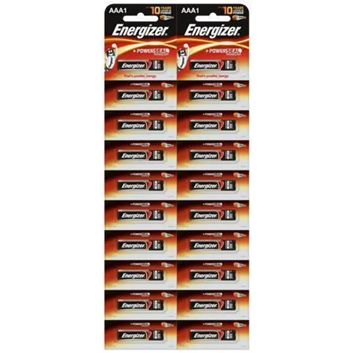 Hauptproduktbild Baterie "Classic Kartella", AAA, 20ks, ENERGIZER