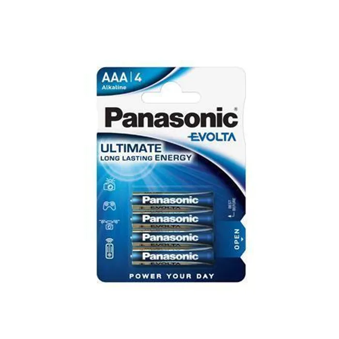 Hauptproduktbild Baterie "Evolta", AAA 4 ks, PANASONIC